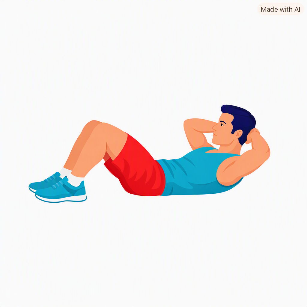 Abdominal crunches